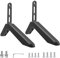 Soporte para televisores de 32 a 65 Pulgadas, para televisores de 32 a 65 Pulgadas, para televisores curvados Planos, Smart TV, LCD, LED, hasta 45 kg, Adecuado para Distancia Entre Orificios
