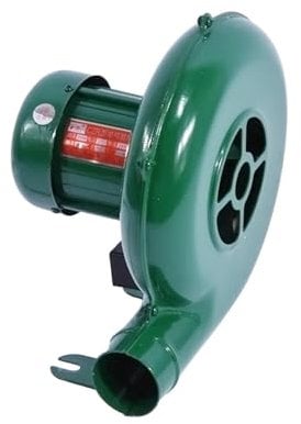 KAKAK 200W Herdgebläse Haushaltskleingebläse Grill Brennender Heimventilator 2,4 Kubikmeter/Min 2800RPM Starker Wind