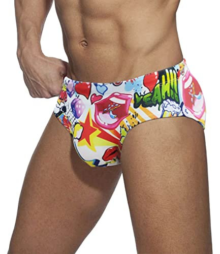 Générique Maillot de Bain Homme Mini Slip Swim Piscine Natation Jammer Drole Bronzant Surf Sexy Moulant Short Briefs Swimwears Plage Séchage Rapide