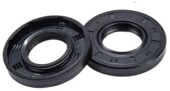 Doppellippen-Öldichtung, 10 Stück TC TG FB Wellendichtring 20mm ID Mehrere Größen Schwarz(20x33x8mm)