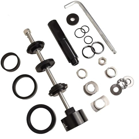 Yhenlovtt Für Fahrrad-Tretlager, Press-Fit Installation und Demontage Werkzeug-Set, Aluminiumlegierung, statisches BB-Werkzeug, kompatibel mit BB86, BB30, B