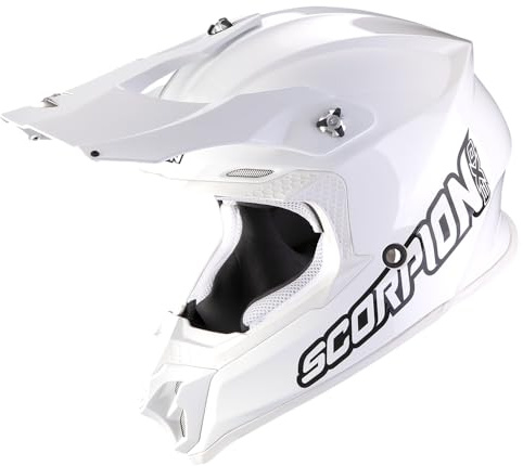 SCORPION VX-16 EVO AIR SOLID White-White S