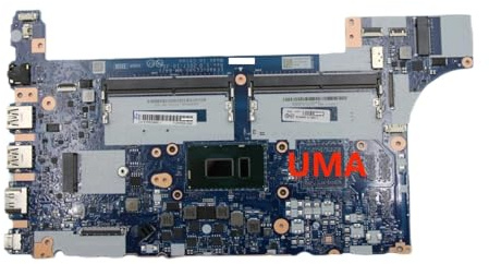 Scheda madre NM-B421, compatibile con Thinkpad, scheda madre for laptop E480 E580 con CPU I3 I5 I7 UMA(I3-8130U E480)