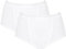 Sloggi Women's Maxi 2 Pack Control Knickers, White, 12 UK