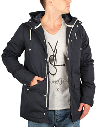 Revolution (RVLT Herren Parka Jacke L Blue - Navy Blue