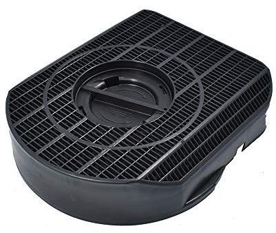 AllSpares Filtre à charbon pour hottes aspirantes - Adapté pour Bosch DHZ5215 / 00488747, Electrolux MCFE14 / 9029800605, NYTTIG FIL 554, Airforce AFFCA et Elica Typ 200 / F00169/1S (205x180x48mm)