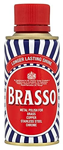 Brasso Liquid Metal Brass Copper Chrome Polish 175ml by Brasso
