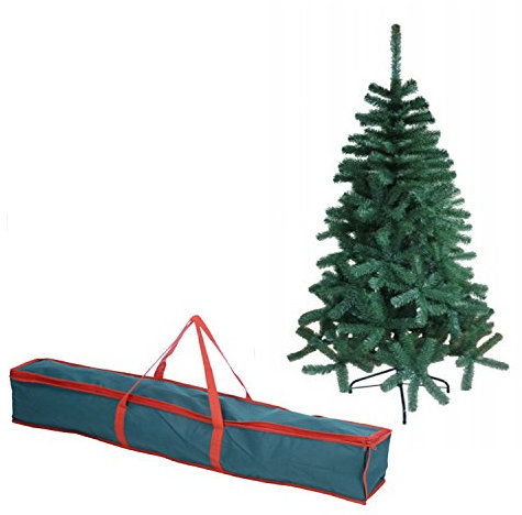 Große Weihnachtsbaum-Aufbewahrungstasche mit Reißverschluss, stabiler Sack mit Tragegriffen