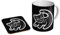 Mug à café en céramique avec sous-verre Simba Cub Black Panther