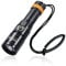 ORCATORCH D530 Tauchlampe, 1300 Lumen LED Unterwasser Taschenlampe mit 6 Grad Schmalem Strahl, Seitenknopfschalter Tauchenlicht, IP68 wasserdichte Nachttauchlampe mit Batterieanzeige