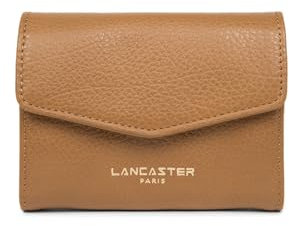Lancaster | Dune - Portefeuille Cuir de Vachette Grainé Camel