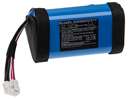 vhbw Akku kompatibel mit JBL Pulse 4 Lautsprecher Boxen Speaker (10200mAh, 3,7V, Li-Ion)