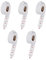 3 Chiffres Rouleau Ticket File D'attente Pour La gestion De La Rangée D'attente, Numero Ticket pour CYSSJF Distributeur Ticket Fil D'attente(Nombre de 000 a 999/2000 Ticket Queue – 5 Rouleaux)