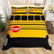Schule Bus Bettwäsche Set 135x200cm Karikatur LKW Auto Bettbezug Set für Kinder Jungen Mädchen Schule Autolike Stil Niedlich Betten Set Schule Auto Vehicle Bettbezug Zimmer 2Stück Reißverschluss