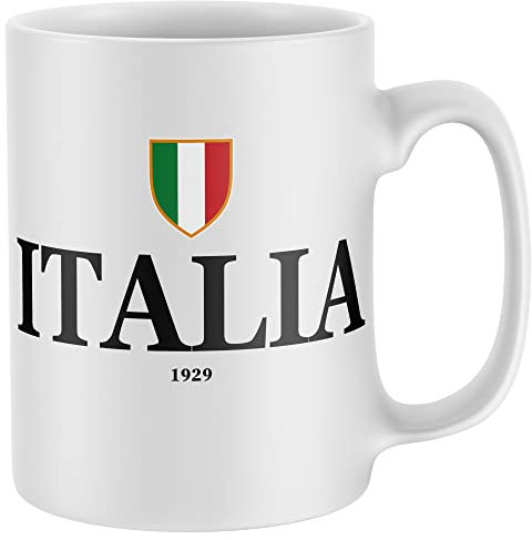 Purple Print House Italia 1929 Mug Drinking Cup Italy Men Women Italian Rugby Gifts