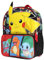 Pokemon Rucksack 3D Pikachu Bulbasaur Squirtle Charmander 35,6 cm Kinder Schule Reiserucksack