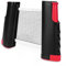 Tischtennisnetz, Tischtennis Netz 170(max) x20cm Tischtennis Netze Justierbarer Einziehbares Netz Ping Pong Ersatznetz, Beweglicher Reisehalter ideal für Arten von tischen(Schwarz+Rot)