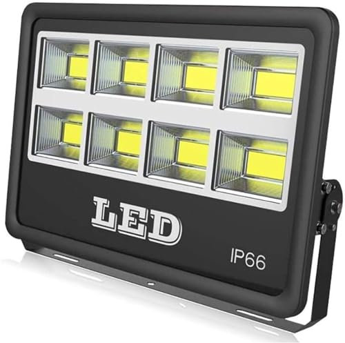 NEZIH Projecteur LED, projecteur LED, projecteur 400 W, projecteur étanche IP65, for projecteur de construction extérieur, projecteur
