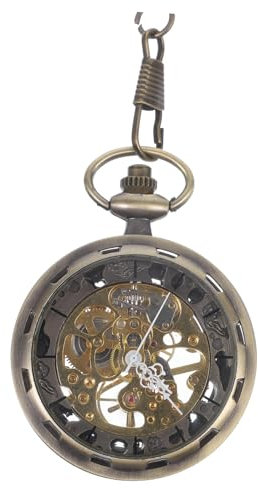 Yardenfun Mechanische Taschenuhr Vintage Design Ausgehöhlte Manuelle Uhr Aus Legierung Bronze Für Kleidung Tragen Als Geschenk Selbst Familie Freunde