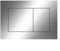 Stylish Dual Flush Plate for TECE 9240401, 9240407, 9240417 Multiple Color Choices (Brushed nickel (Chrome（9240401））)