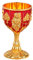 TOPBATHY Gobelet Vintage Décor D'halloween Décor Vintage Tasses De Communion Tasses à Expresso Verres à Vin à Longue Tige Calice De Fête Verres à Martini Verre à Vin à La Main Alliage
