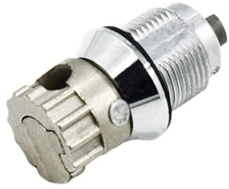 Kleiner Schalter, elektronisches Nockenschloss, röhrenförmiger Schlüssel, Nockenzylinder, Zylinderstift, Zylinder, Vierteldrehgriff, Schloss A6041, 1 Stück(ALUMINUM DOOR_CAM LOCK)