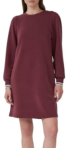 s.Oliver Damen Kleid – Scuba, Langarm, Puffärmel, Regular Fit