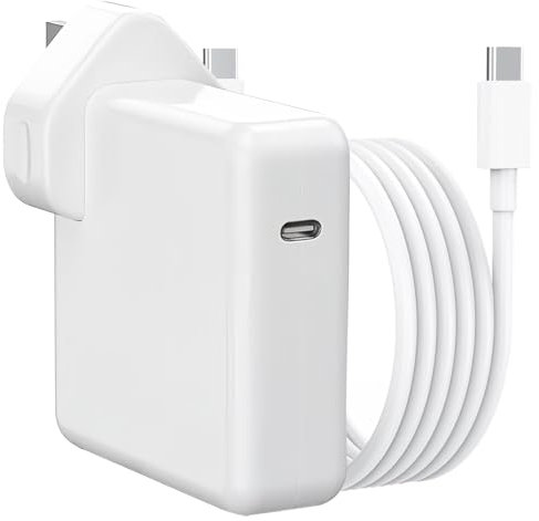96W USB C Super Fast Charger,Mac Book Pro Charger,Laptop Power Adapter Compatible with USB C Port MacBook Pro 16,15,14,13 inch,iPad Pro,MacBook Air and All Type C Device,with 6.6FT Cable