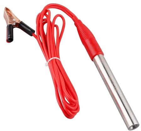 Cartridge Heater 12v 24V Vehicle Mounted Cartridge Heater DC Water Heater with Clip for Caravan/Car/Truck/Camper SUS304(12V,300w)