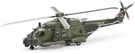Schuco 1:87 Airbus NH 90 BW Camo - Hochwertiges Diecast Modell im Maßstab 1:87, Modellauto, 1:87, Militär, Sammlermodell, Diorama