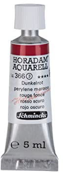 Schmincke – HORADAM® AQUARELL - feinste Künstler-Aquarellfarben, Dunkelrot - 5 ml