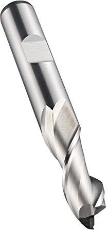Dormer C159 C1595.0 HSS-E-PM 2-Nut-Bohrer/Fräser mit hellem Finish, Durchmesser 5,0 mm, 1er Pack