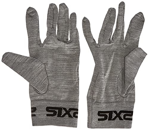 SIXS Unterhandschuhe Glx Merinos, Grau, Größe L/XL