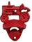 Treasure Gurus rustikaler Flaschenöffner aus Gusseisen, Wandhalterung, roter Bauernhof, Traktor, Bierdeckel, Limonade, Pop-Top-Flaschenöffner