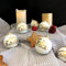 Roter Hahn 112 Hochwertige Feuerwehr Christbaumkugeln aus Glas Weihnachtskugeln Weihnachtsbaumanhänger Weiss 8er