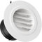 HG Power 3 Inch Air Vent Covers for Walls 75mm Round Vent with Flyscreen Mesh Vent Cover for Ducts, Tumble Dryer Vents, Caravans