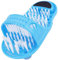 Brosse Pied Douche,Brosse de Nettoyage, Nettoyant de Pied de Douche, Pieds Massagers Pantoufles, pour Pieds de Salle de Bain Avec Ventouses Antidérapantes