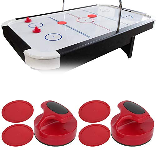 Oyunngs mit 4 Pucks Tischhockey Schieber Set, Tischhockey Pucks, Hockey Spiel Schieber Set, ergonomisches Design für alle Arten Hockeytische