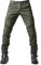 Pantalon de Moto pour Homme avec Doublure Amovible Protection intérieure Jeans de Moto Respirant Résistant Motorcycle Biker Pants,Vert,L