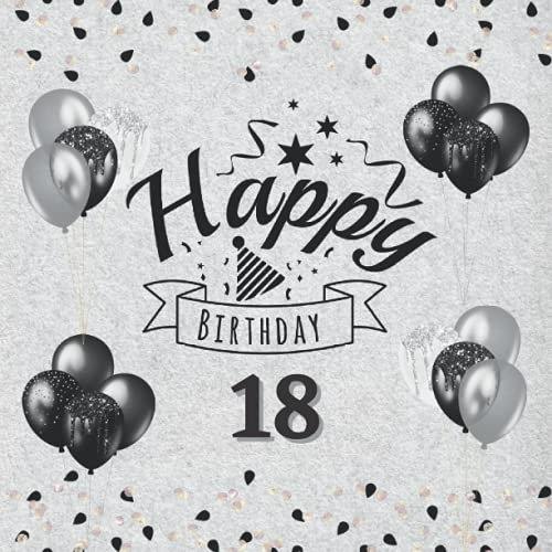 18. Geburtstag Junge Gästebuch - Happy Birthday 18 Jahre Junge: Gästebuch zum 18. Geburtstag. Geburtstagsgeschenk. Buch für Glückwünsche und Fotos der Gäste. Erinnerungsbuch zum ausfüllen.