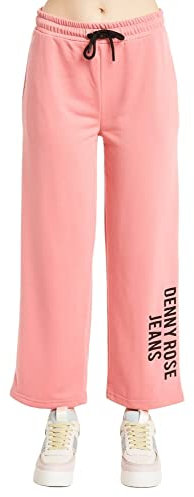 Denny Rose Donna Pantalone Felpa 211ND24001 S Rosa Pink Carnation 2672
