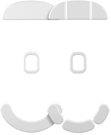Pulsar Gaming Gears - Pies de ratón PTFE para ratón X2 y X2 mini Wireless Mice Premium Skate - Blanco, juego (0,6 mm de grosor + tipo corte)