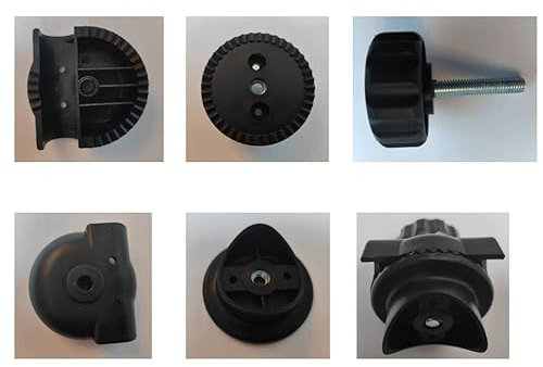 Garden Swing Plastic Fittings to attach canopy frame to swing frame Type 3