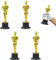 Eterspr 4 Stück Goldtrophäen, Party-Feiern, Plastiktrophäe, für Preisverleihung, Partypreise, Sportfeier