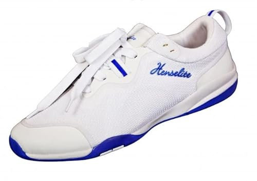 Henselite Mens Blade36 Lawn Bowls Shoes-Blue-7