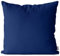 VOID Kissenbezug wetterfest Kissenhülle Polyester wasserfest Dekokissen Outdoor Kissen Zierkissen, Kissen Größe:40 x 40 cm, Kissen Farbe:Dunkelblau