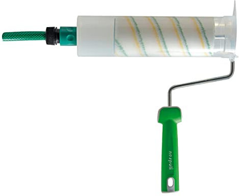 Nespoli Limpia Rodillos de Pintura, 18 a 25 cm, EasyWash, Sistema de Limpieza de Rodillos Sucios de Pintura, Menos de 1 Minuto el Rodillo Estará Completamente Limpio, Fácil de Utilizar