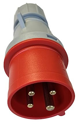 Spina Industriale CEE 4 Poli, 16A 6H 380-415V 3P+T, Impermeabile IP44