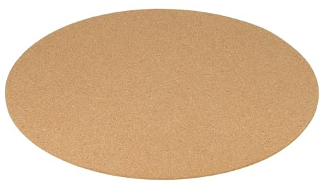 PATIKIL 12 Cork Coasters, 4 Pack Round Cork Plant Saucers Absorbent Cork Mat for Gardening Plants Dinning Table Hot Pots and Pans Wine Coffee Drinks