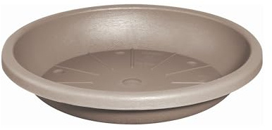 Erhard-Trading Untersetzer Cylindro Taupe Verschiedene Größen (25 cm)